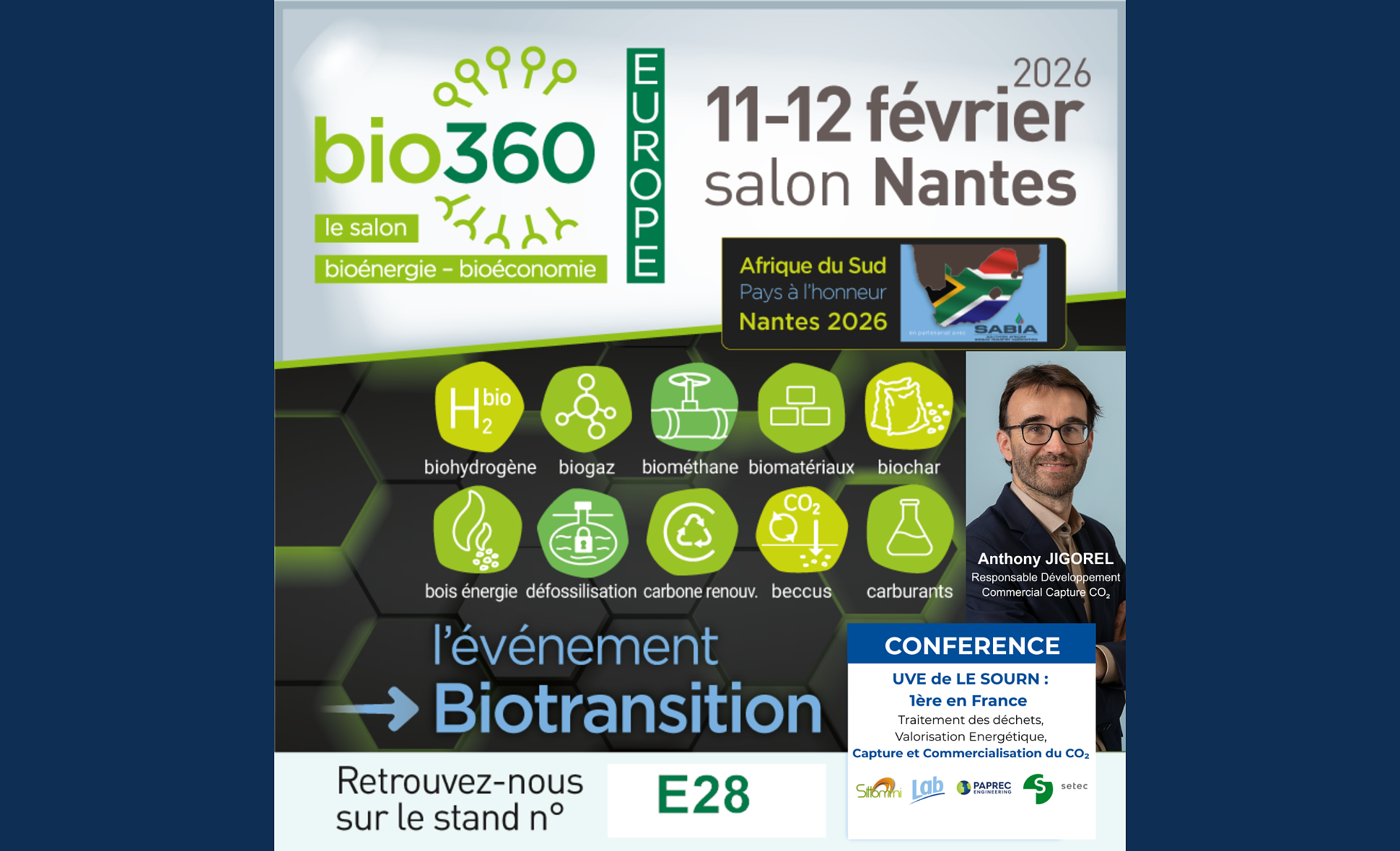 LAB CONFERENCE CO2 - BIO360 Nantes 2026
