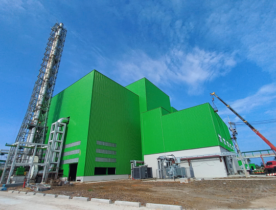 Rauchgasreinigungsanlage von LAB im Waste-to-Energy Werk Songkhla in Thailand