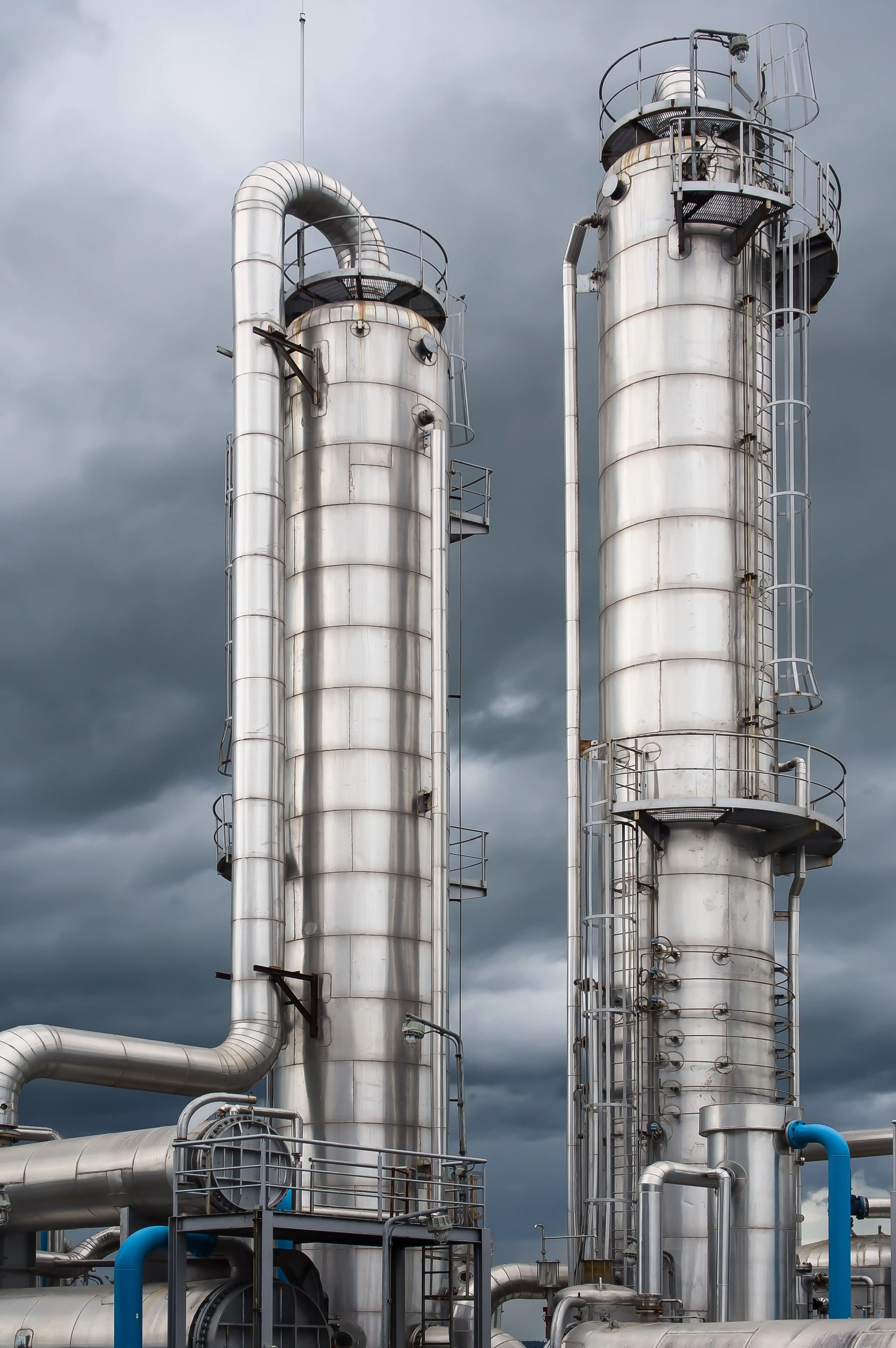 Système de capture du CO₂ installé sur une usine de valorisation énergétique des déchets (Waste-to-Energy)