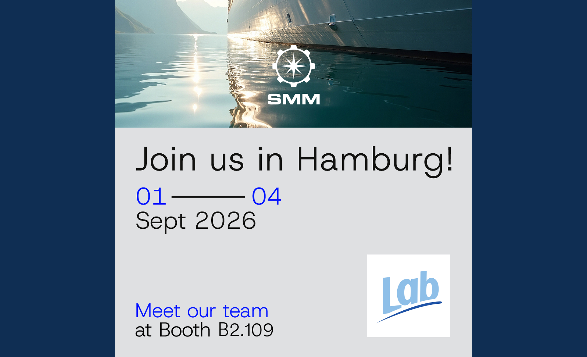 LAB at SMM Hamburg 2026 – emissions reduction and exhaust gas treatment solutions