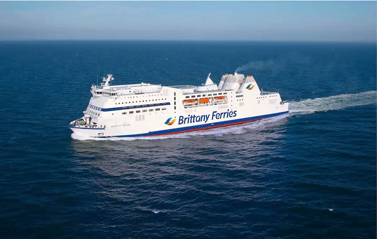 Fähre MS Mont Saint Michel von Brittany Ferries mit Abgasreinigungssystem von LAB
