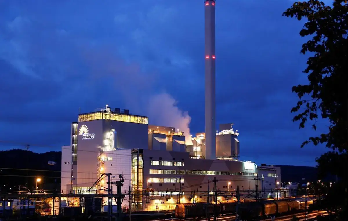 Installation de traitement des fumées pour une unité de valorisation énergétique des déchets à Göteborg conçue par LAB