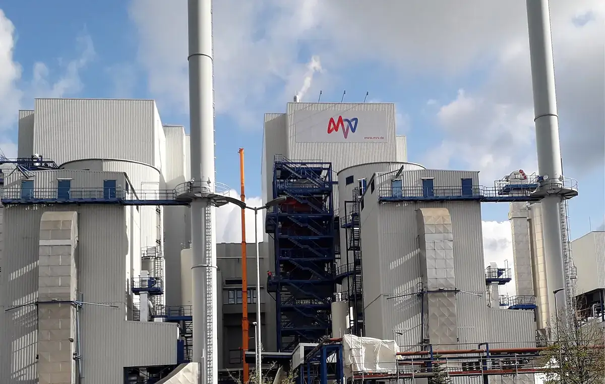 Installation Waste-to-Energy de Leuna équipée d'une solution de traitement des fumées développée par LAB pour la réduction des émissions atmosphériques