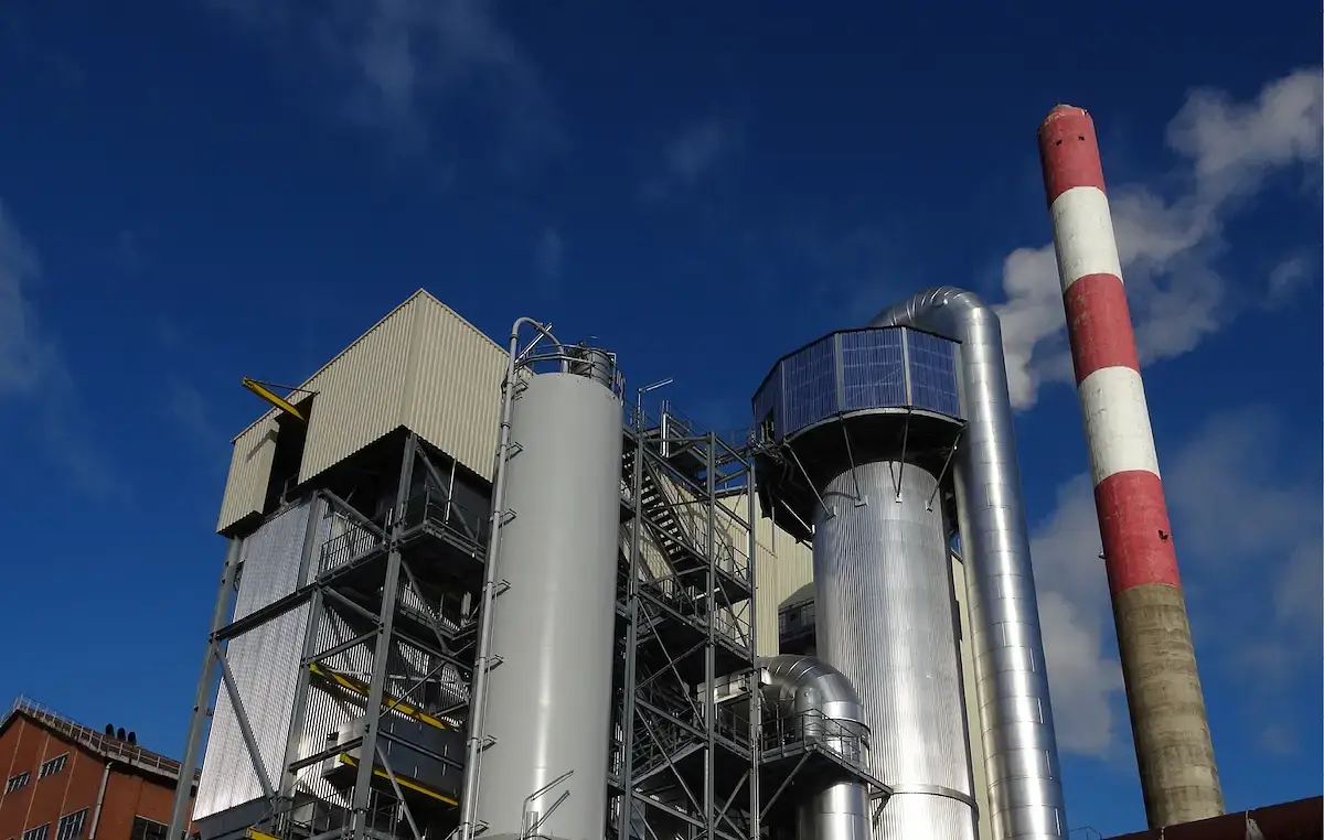 Solvay industrial facility in Tavaux equipped with a LAB flue gas treatment system