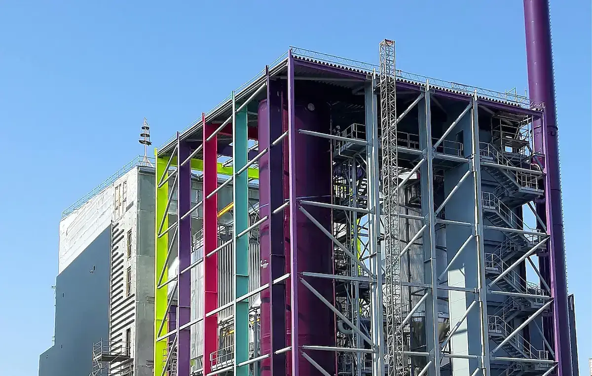 Système de traitement des fumées sur une usine Waste-to-Energy à Helsingør au Danemark réalisé par LAB