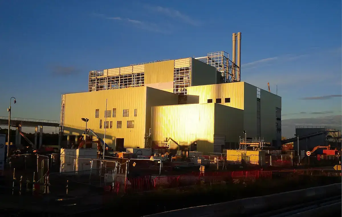 Système de traitement des fumées sur l’usine Waste-to-Energy Wilton réalisé par LAB