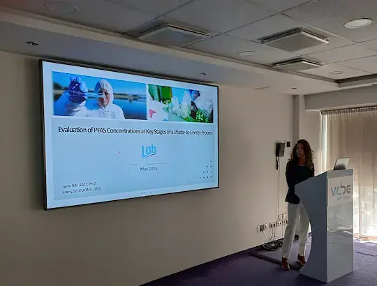 LAB präsentiert PFAS-Bewertung beim VGBE Workshop 2025 in Riga zur Rauchgasreinigung