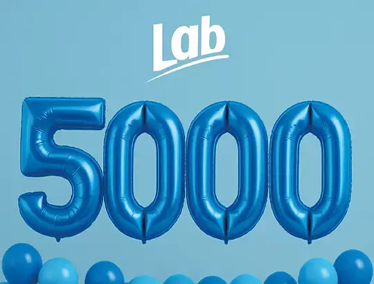 LAB LinkedIn page reaching 5000 followers