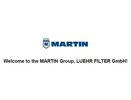 Begrüßung von LUEHR Filter in der MARTIN Gruppe