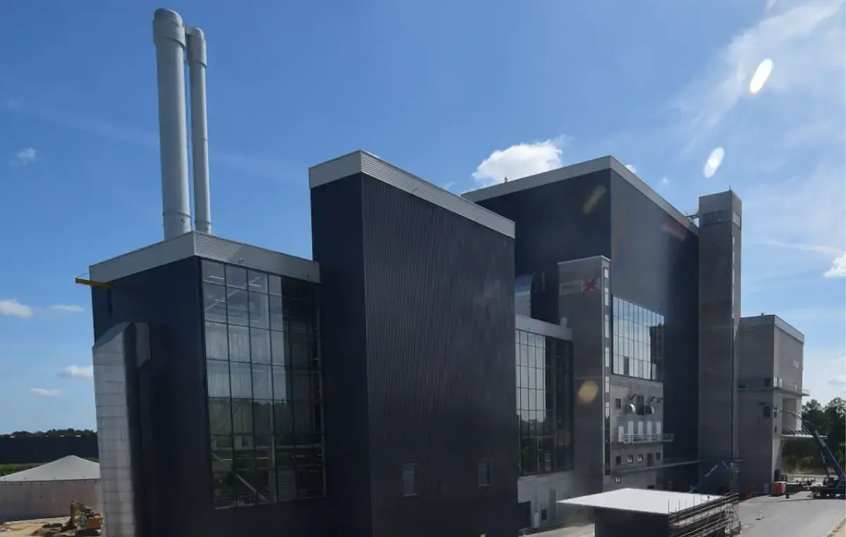 Installation de traitement des fumées pour une unité de valorisation énergétique des déchets à Stapelfeld conçue par LAB