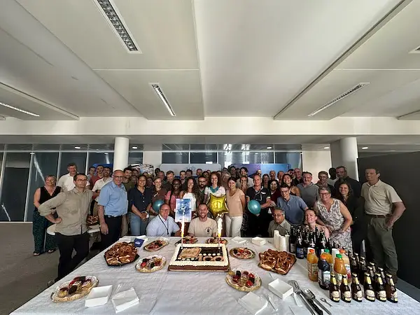 LAB teams celebrating MARTIN GmbH 100th anniversary