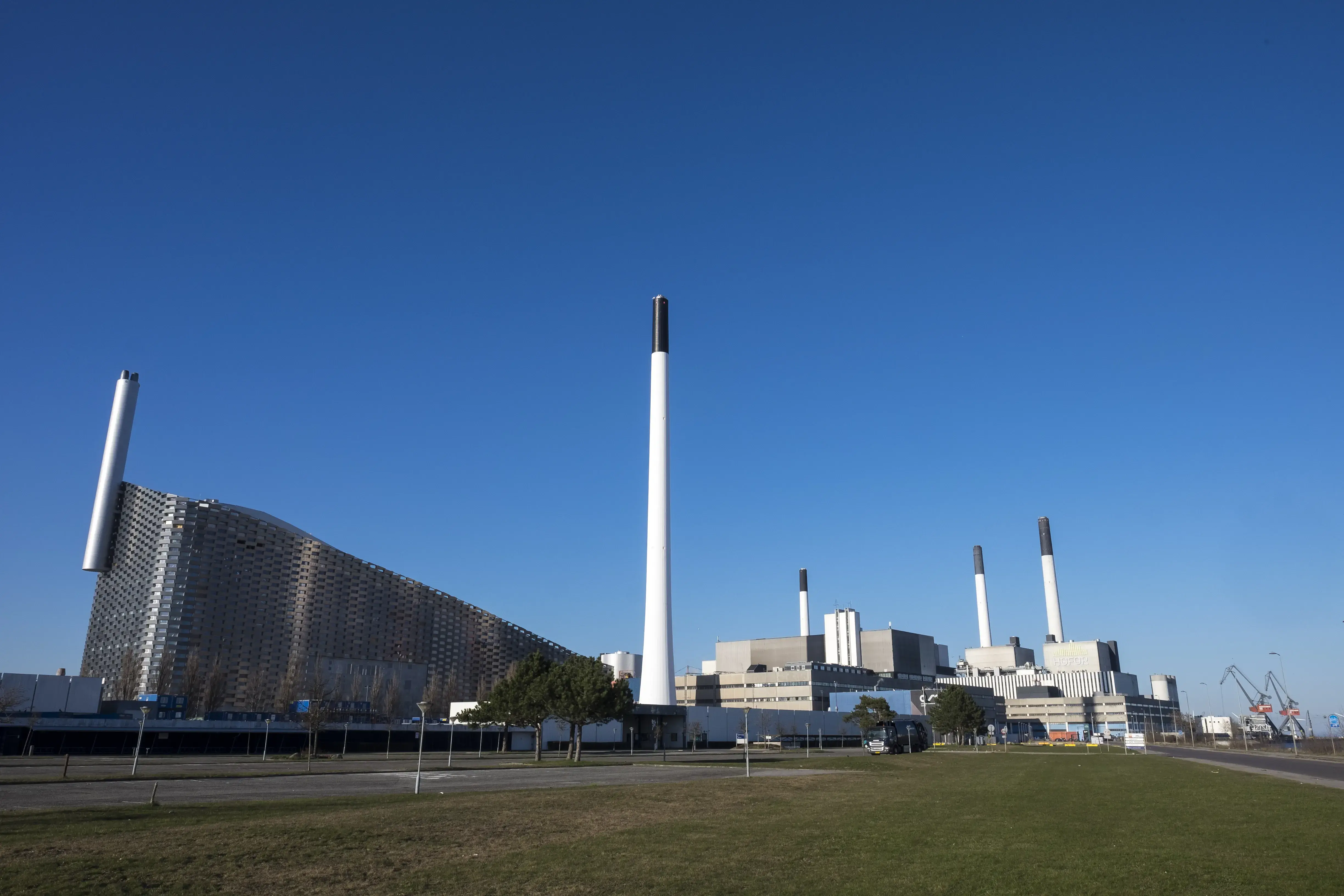Système de traitement des fumées sur l’usine Waste-to-Energy ARC Amager à Copenhague réalisé par LAB